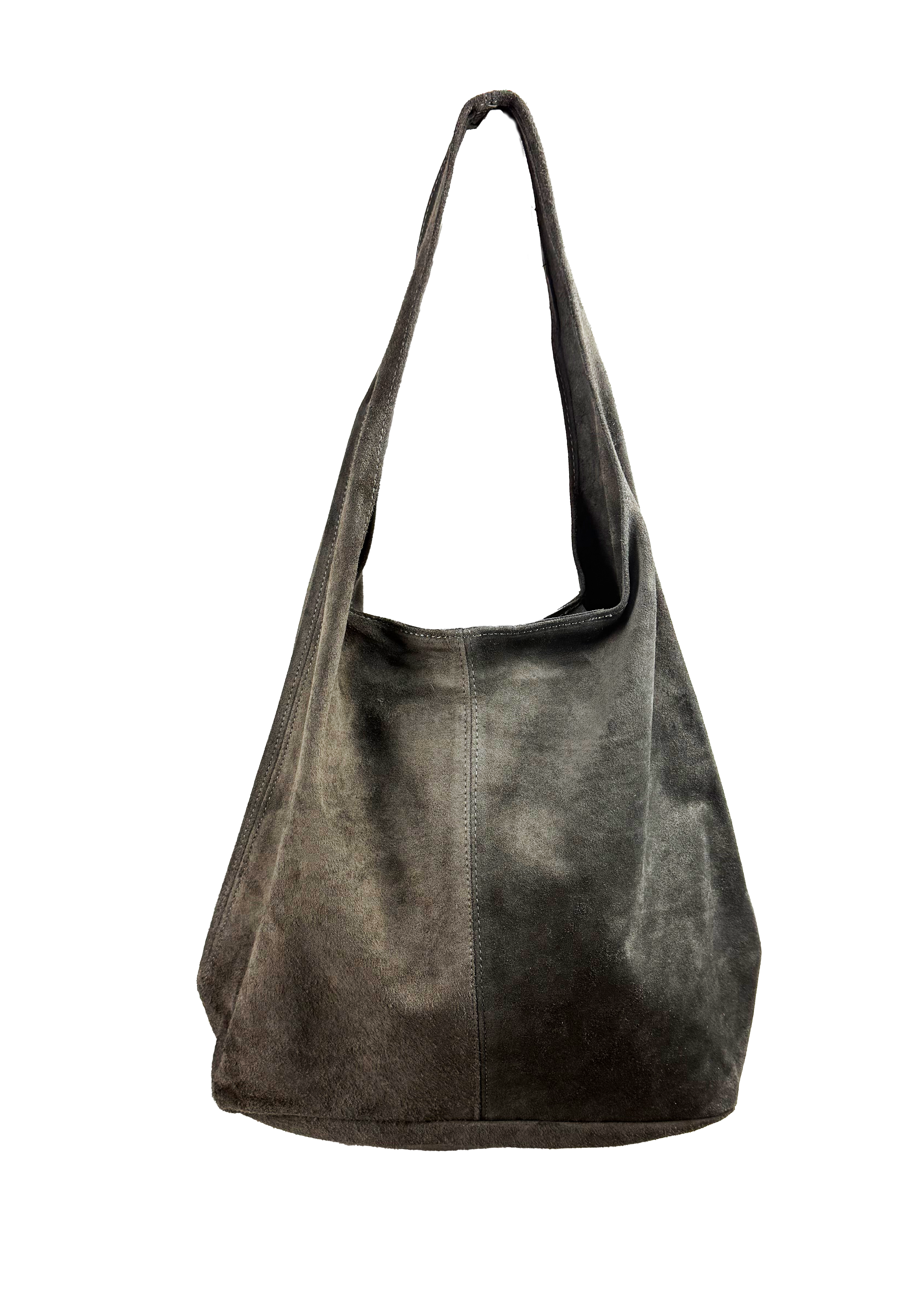 Soft Leather Hobo Shoulder Bag