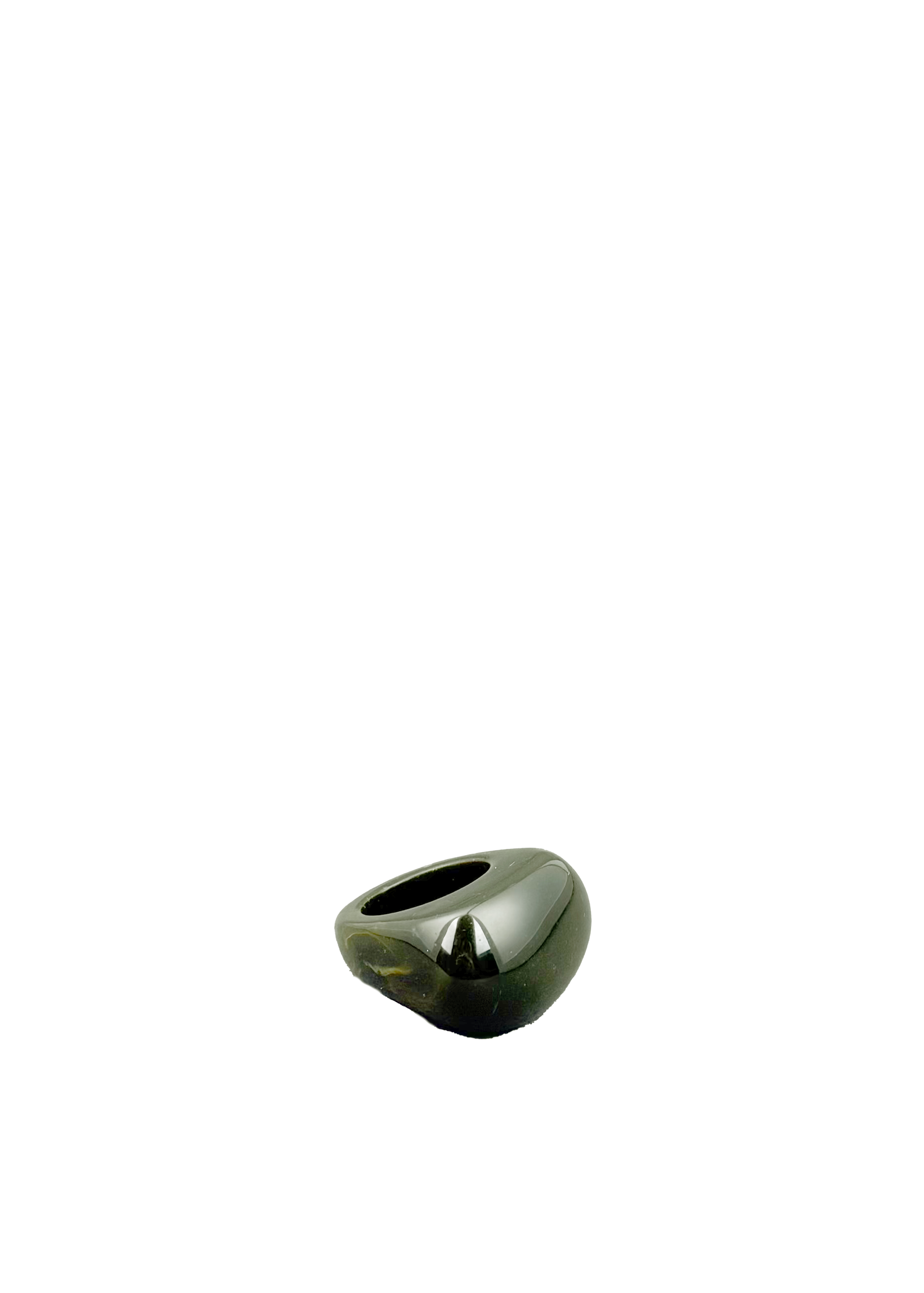Green Resin Ring