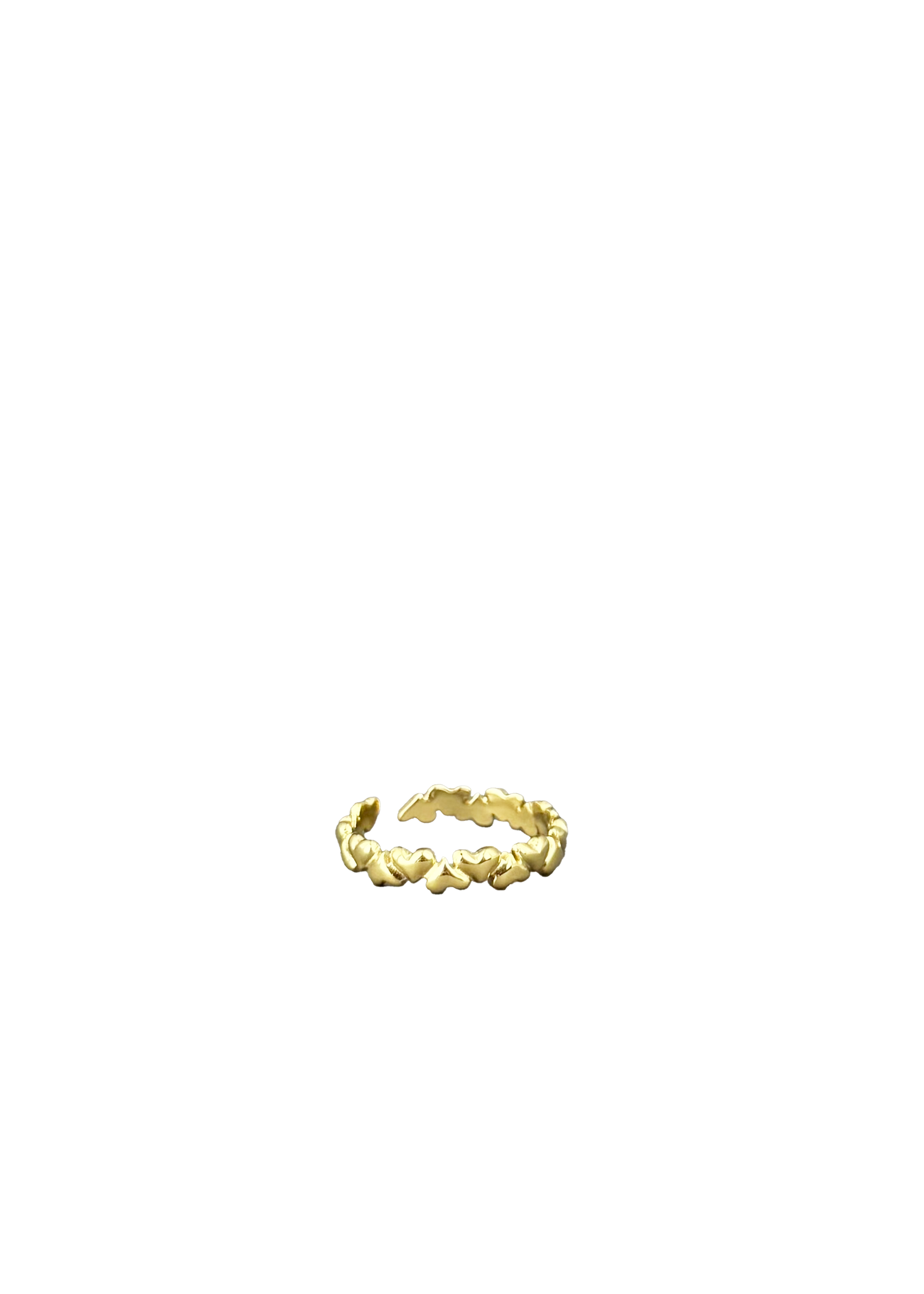 Linked Hearts Ring