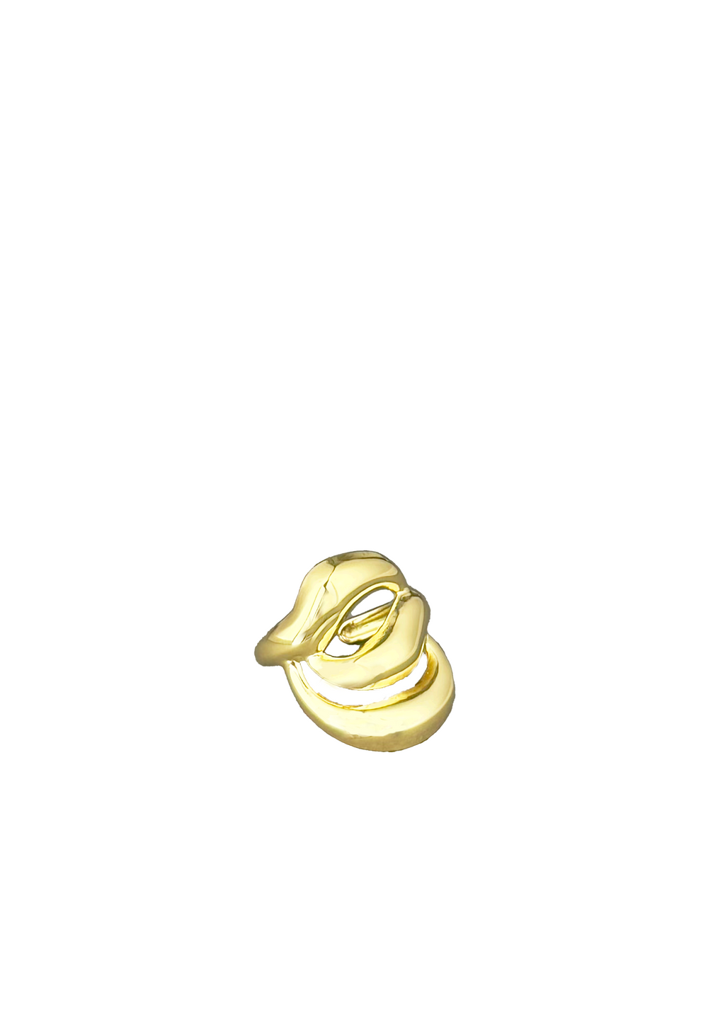 Interlocked Curve Ring