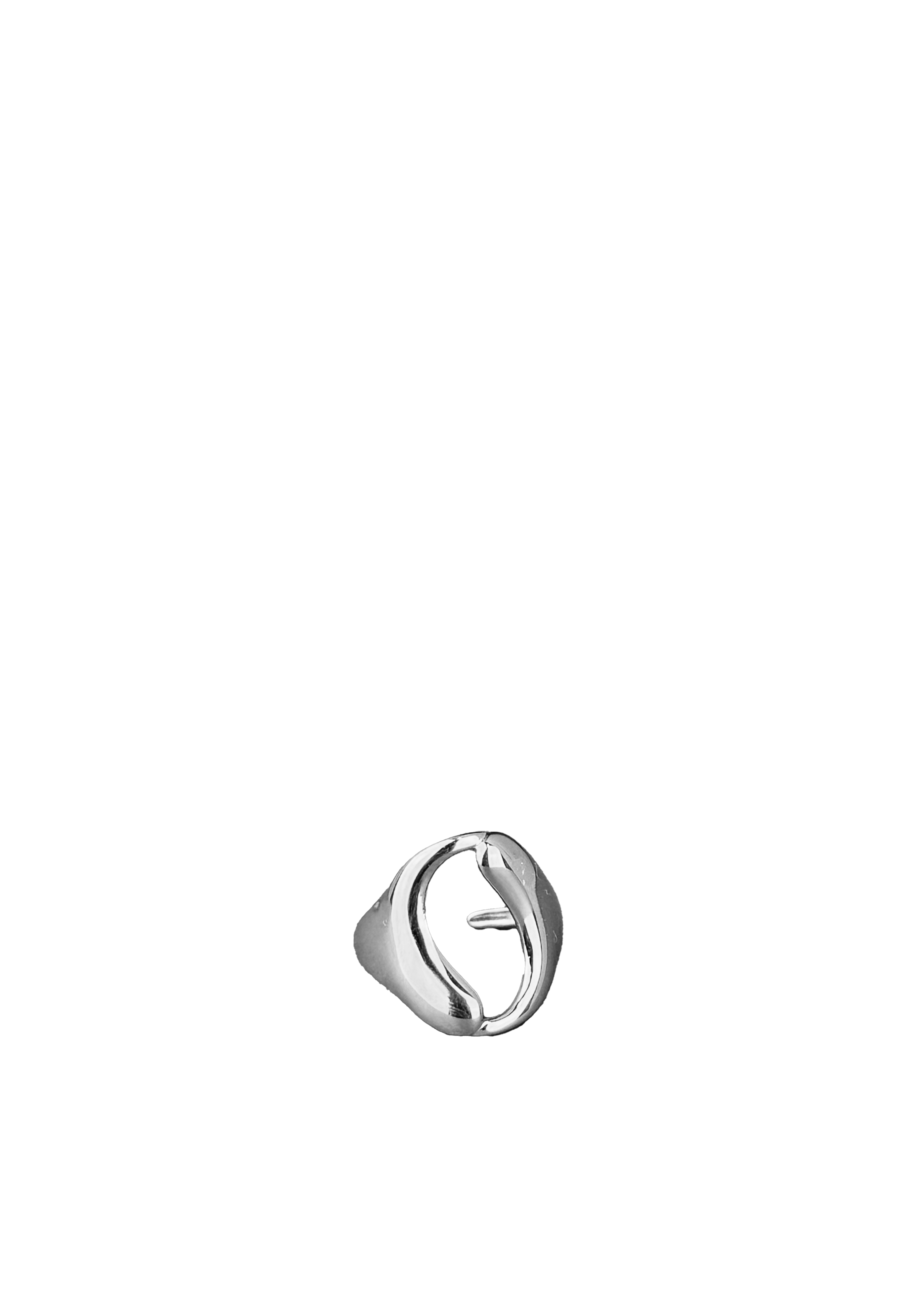Organic Open Wave Ring