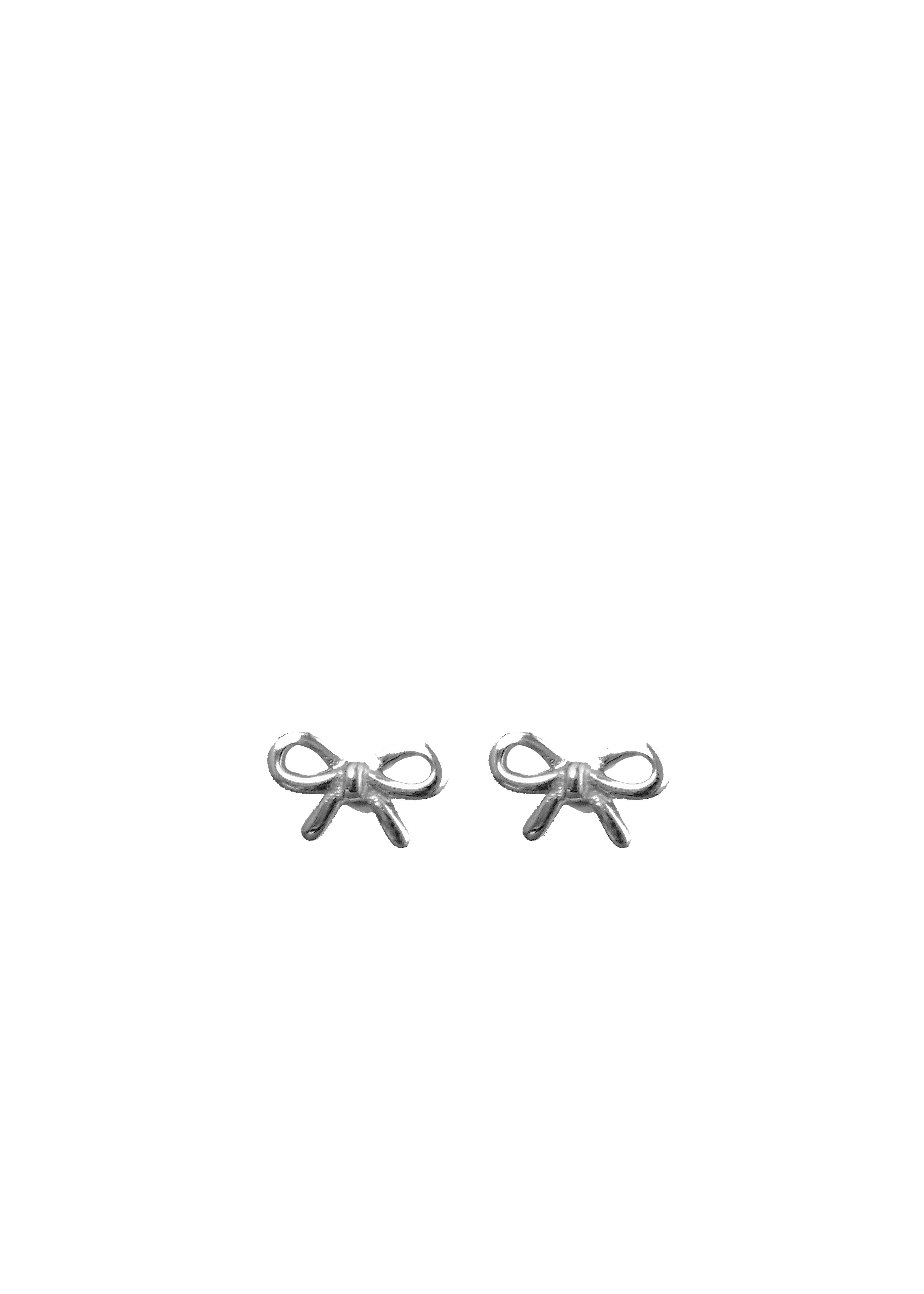 Mini Bow Stud Earrings