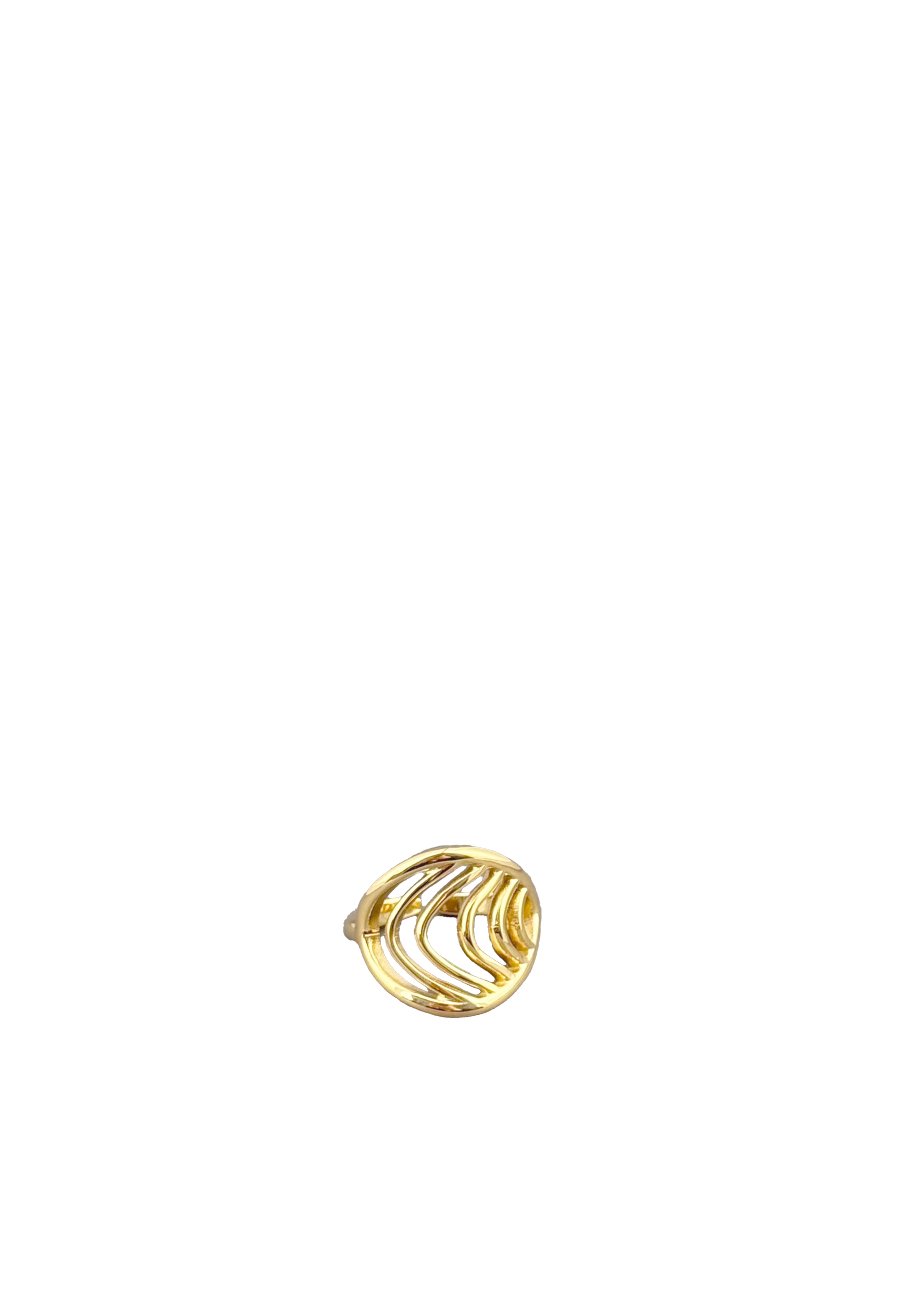 Open Weave Statement Ring