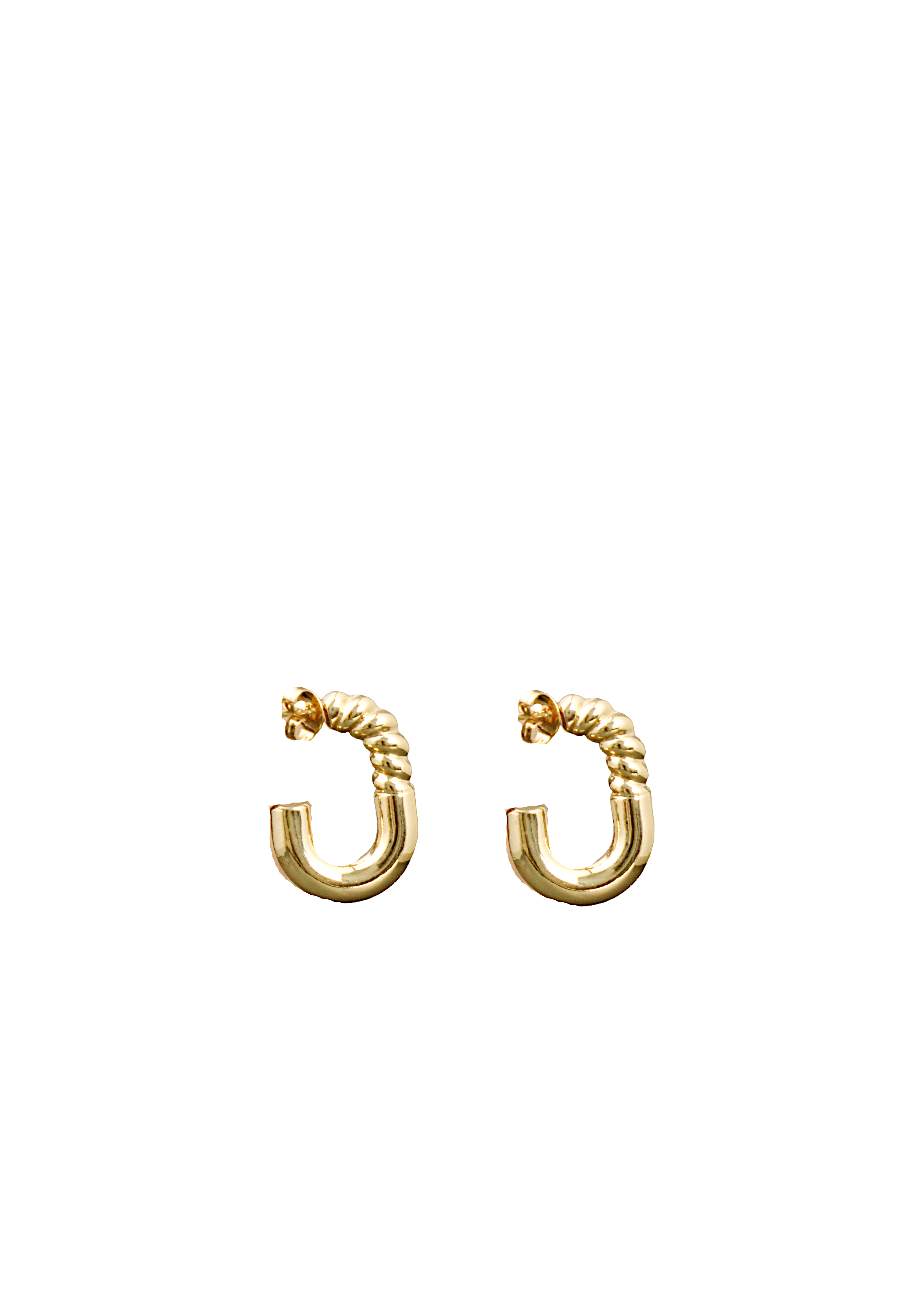 Twisted Hoop Earrings