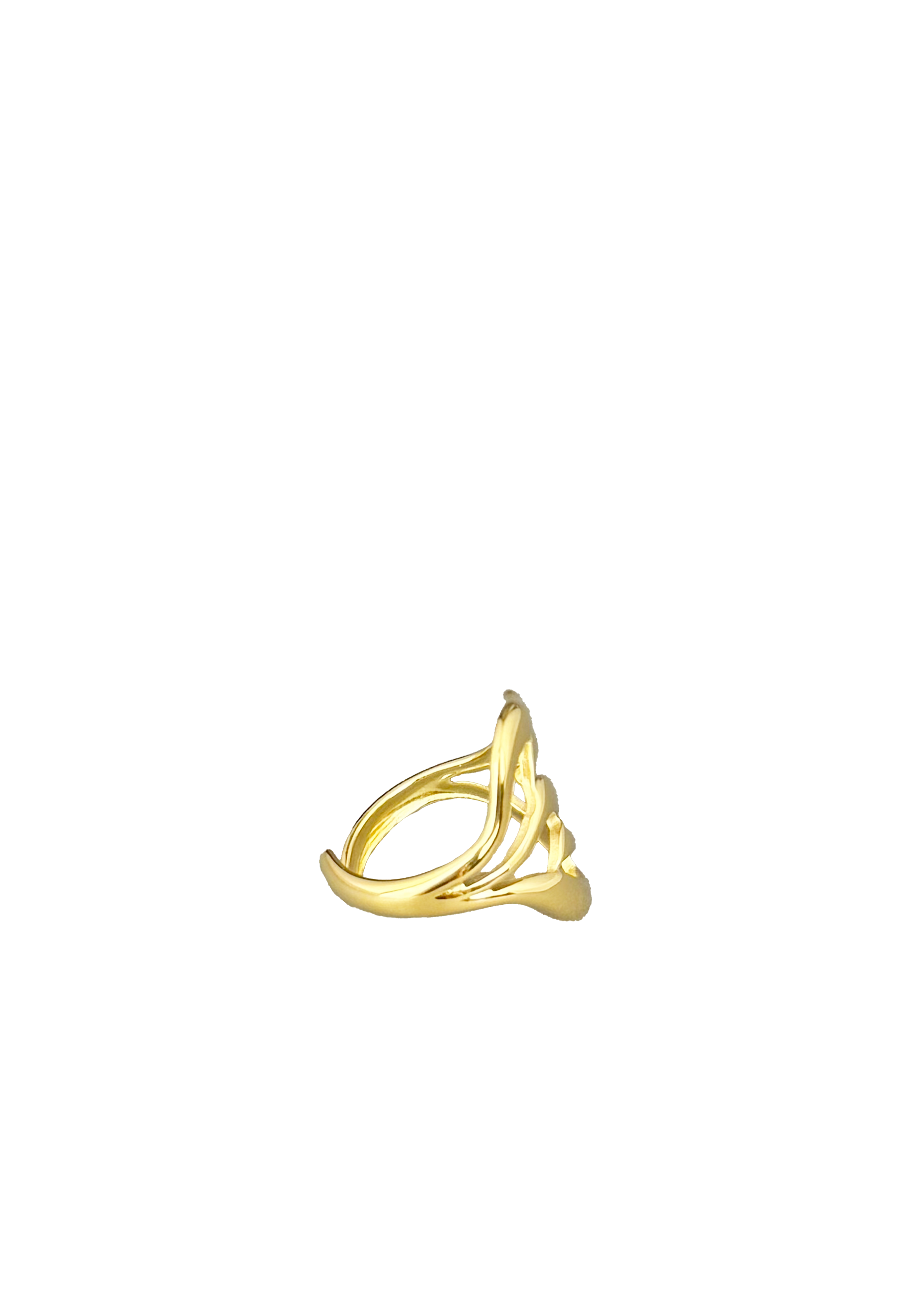 Flowing Layers Ring