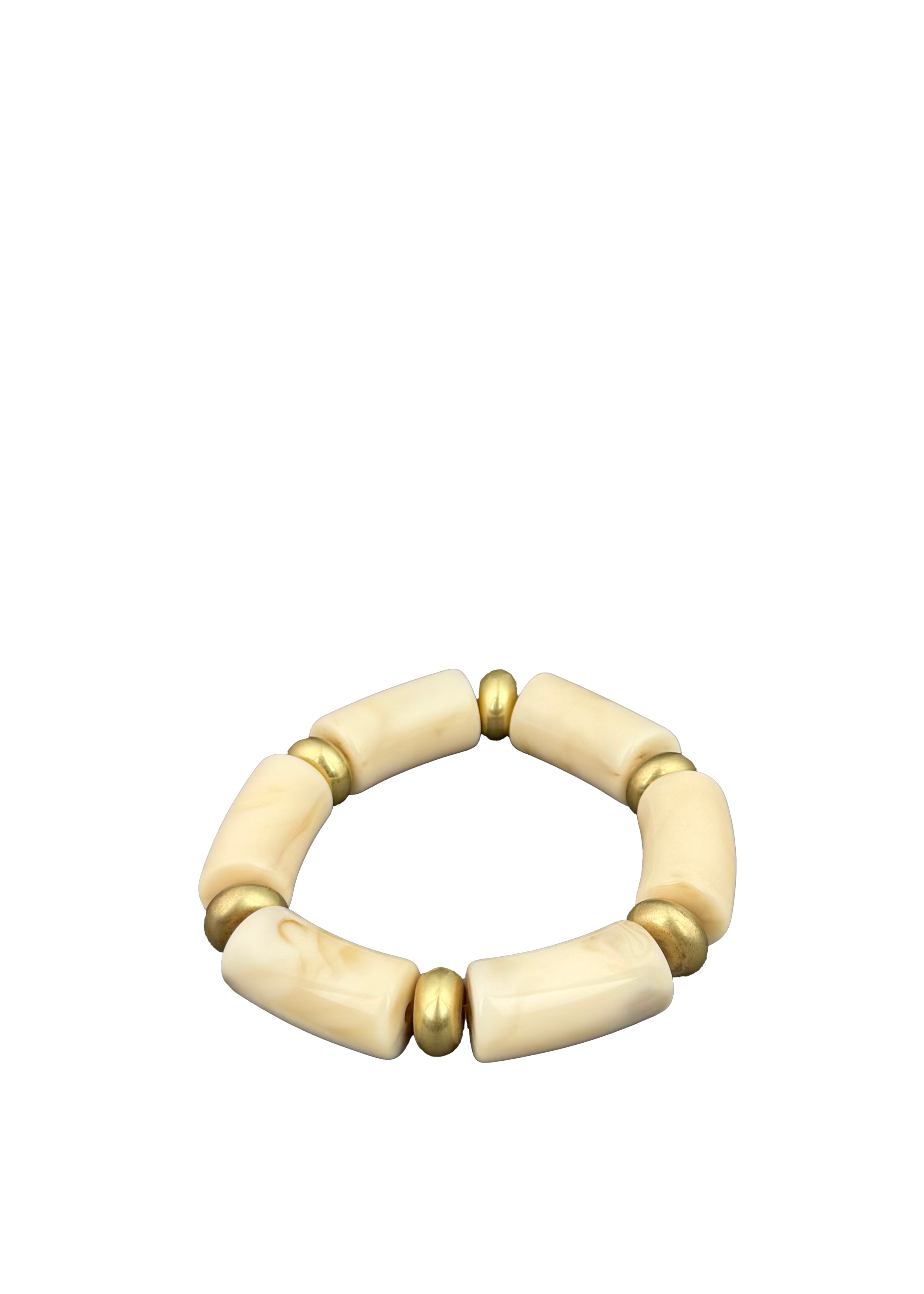 Beige Resin Bracelet