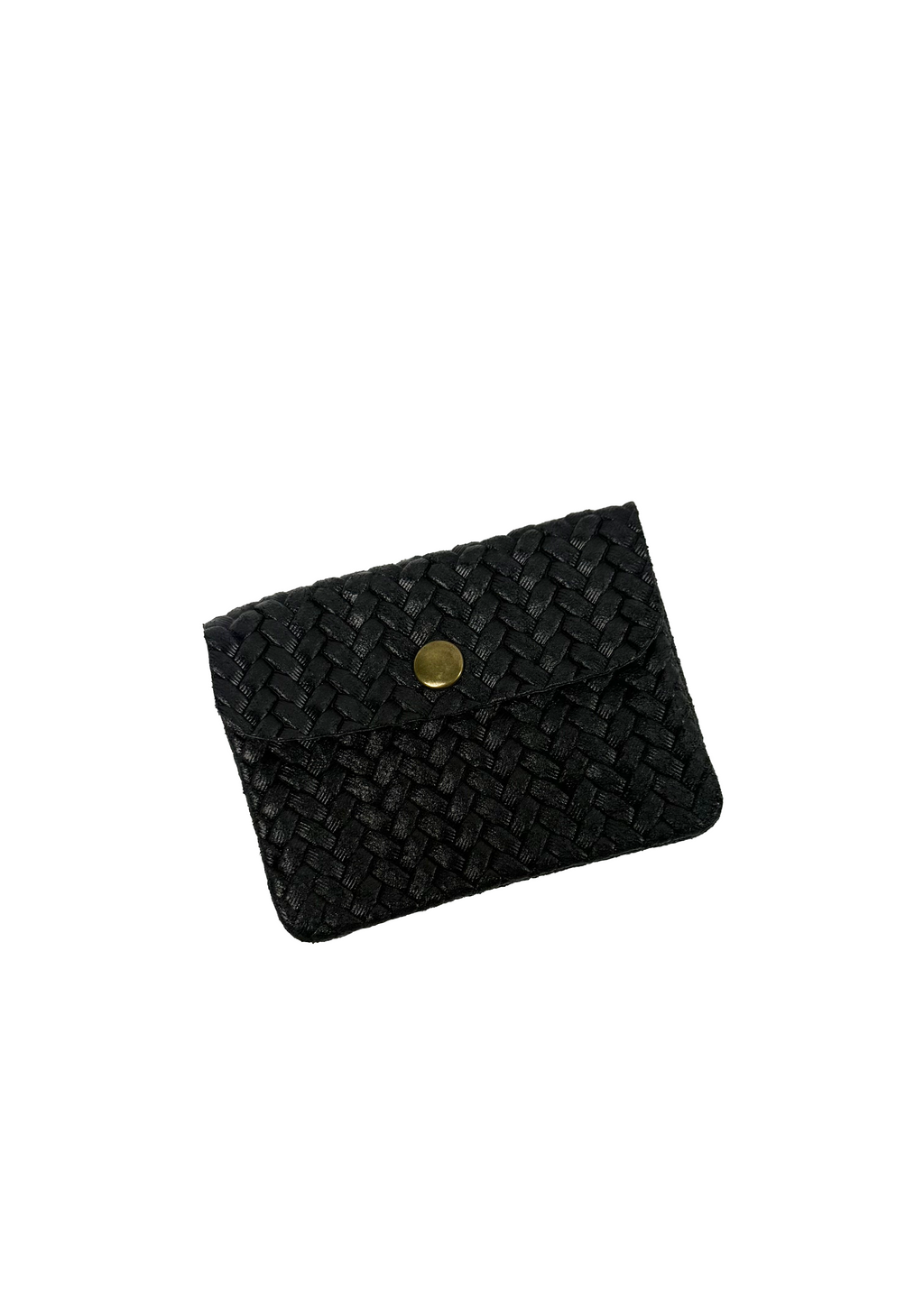 Wallet with Woven Texture