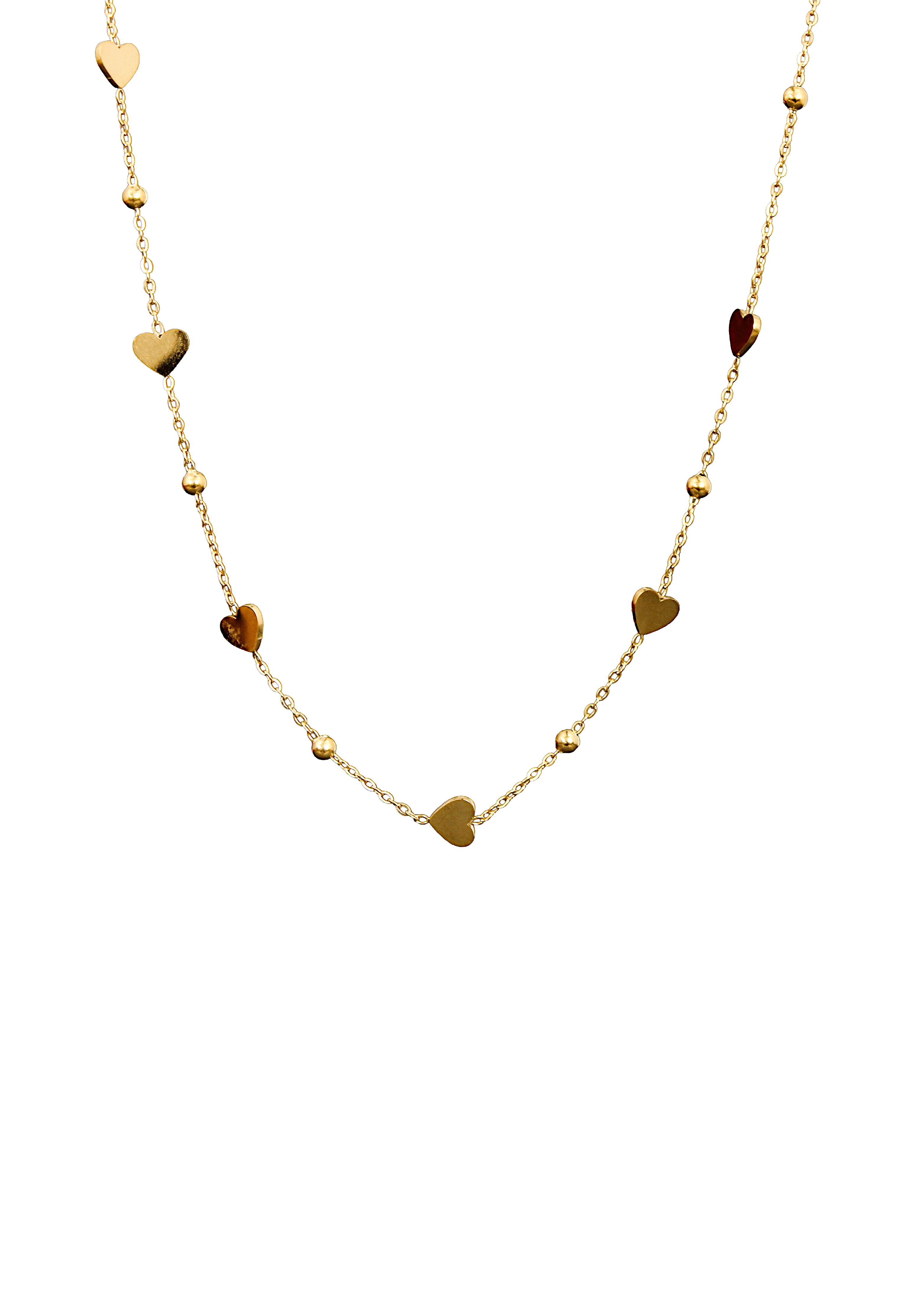 Heart Charm Chain Necklace