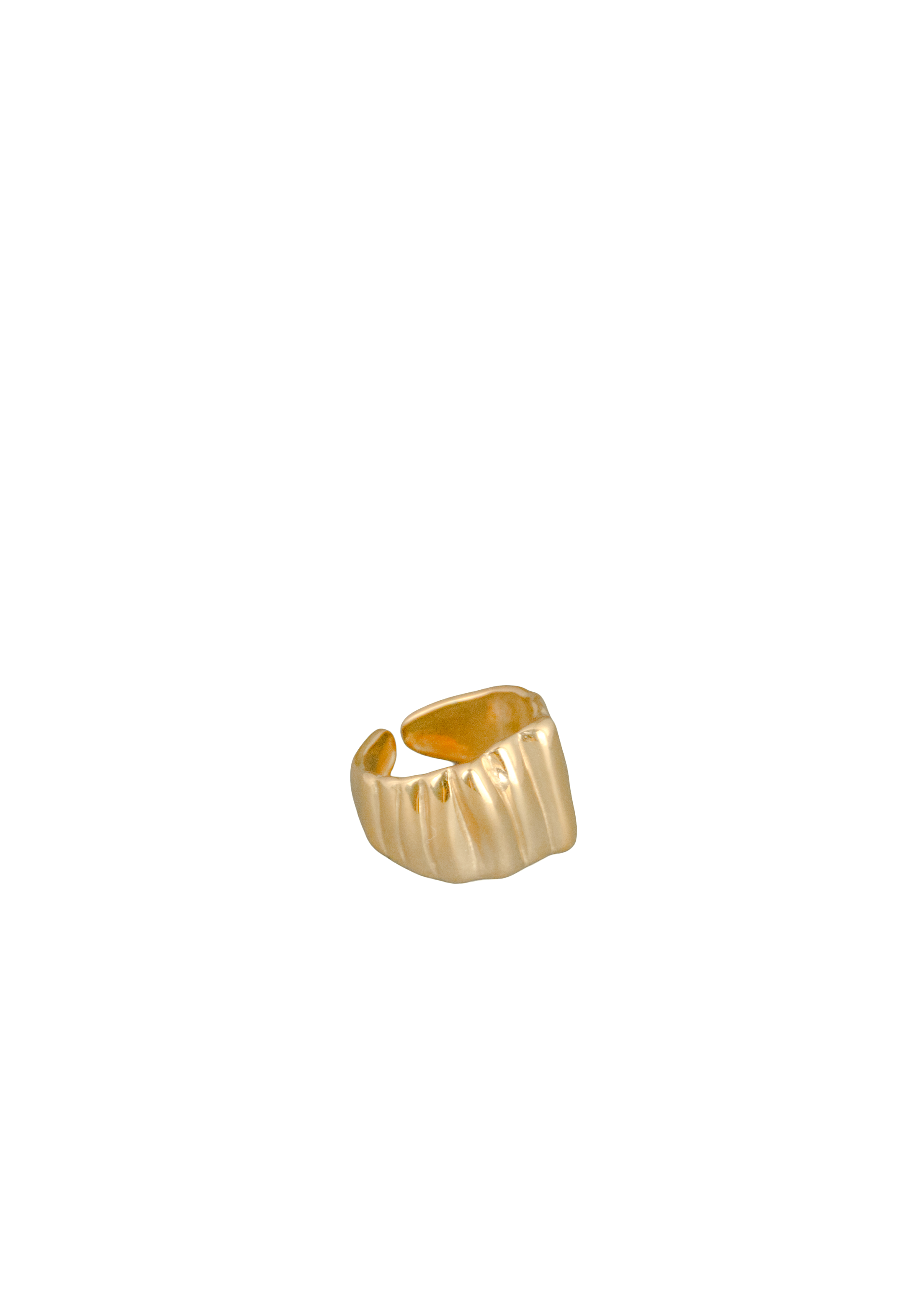 Textured Open Band Ring
