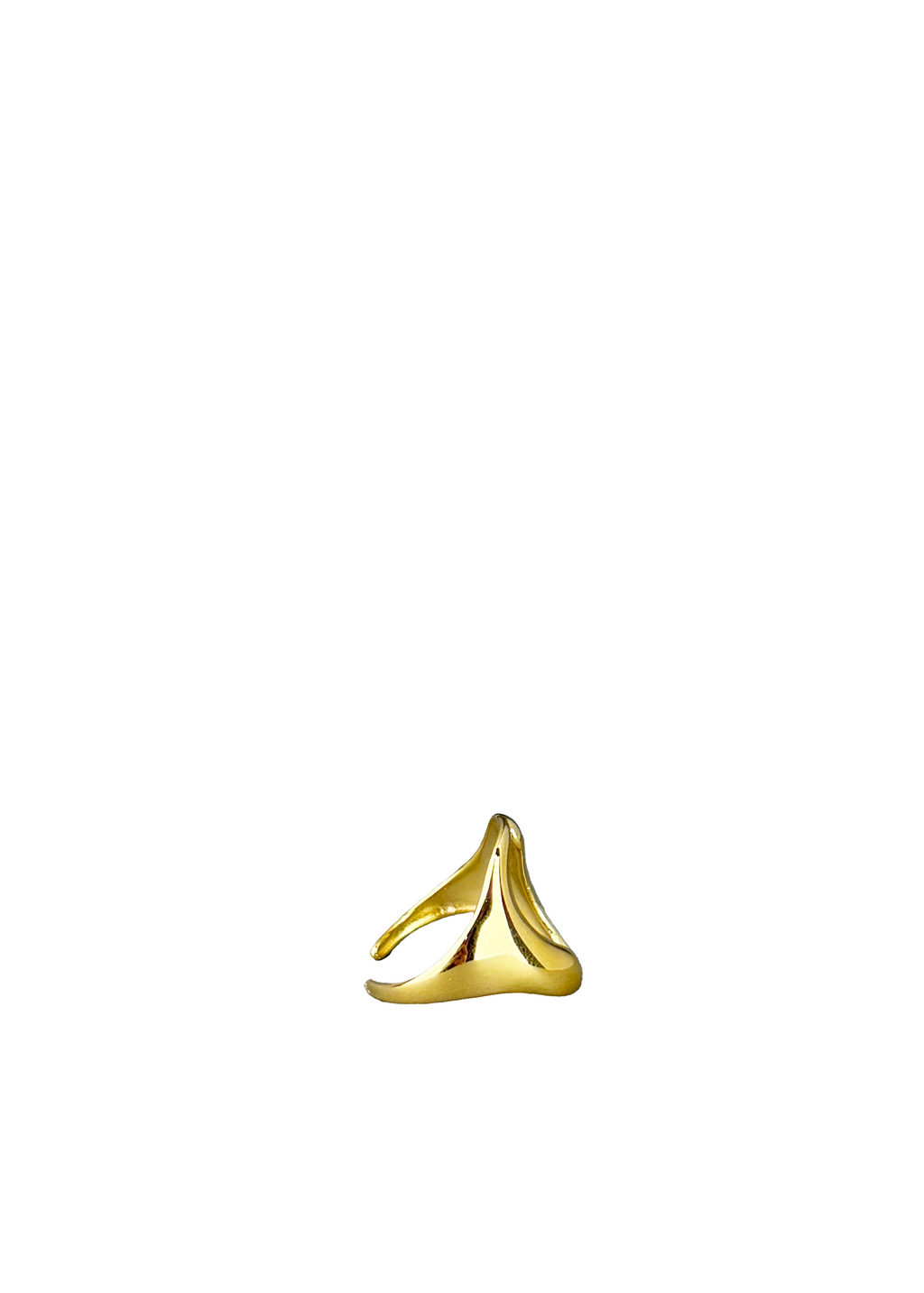Organic Open Wave Ring