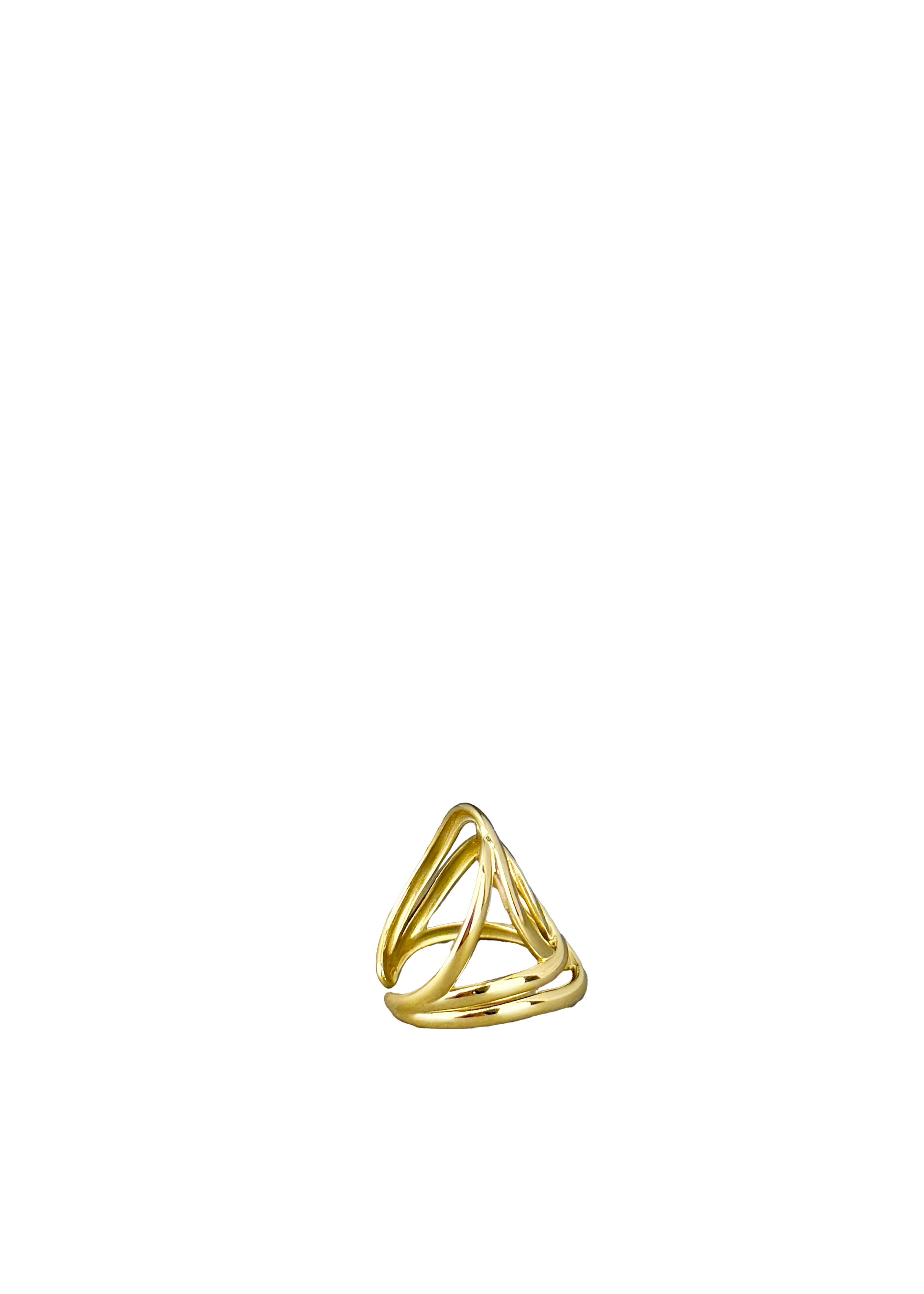 Elegant Interwoven Ring