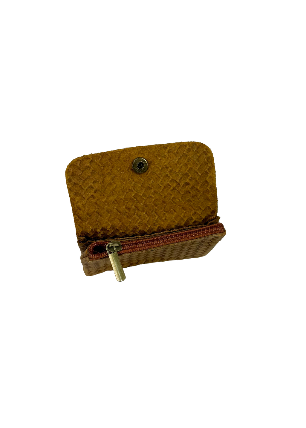 Wallet with Woven Texture