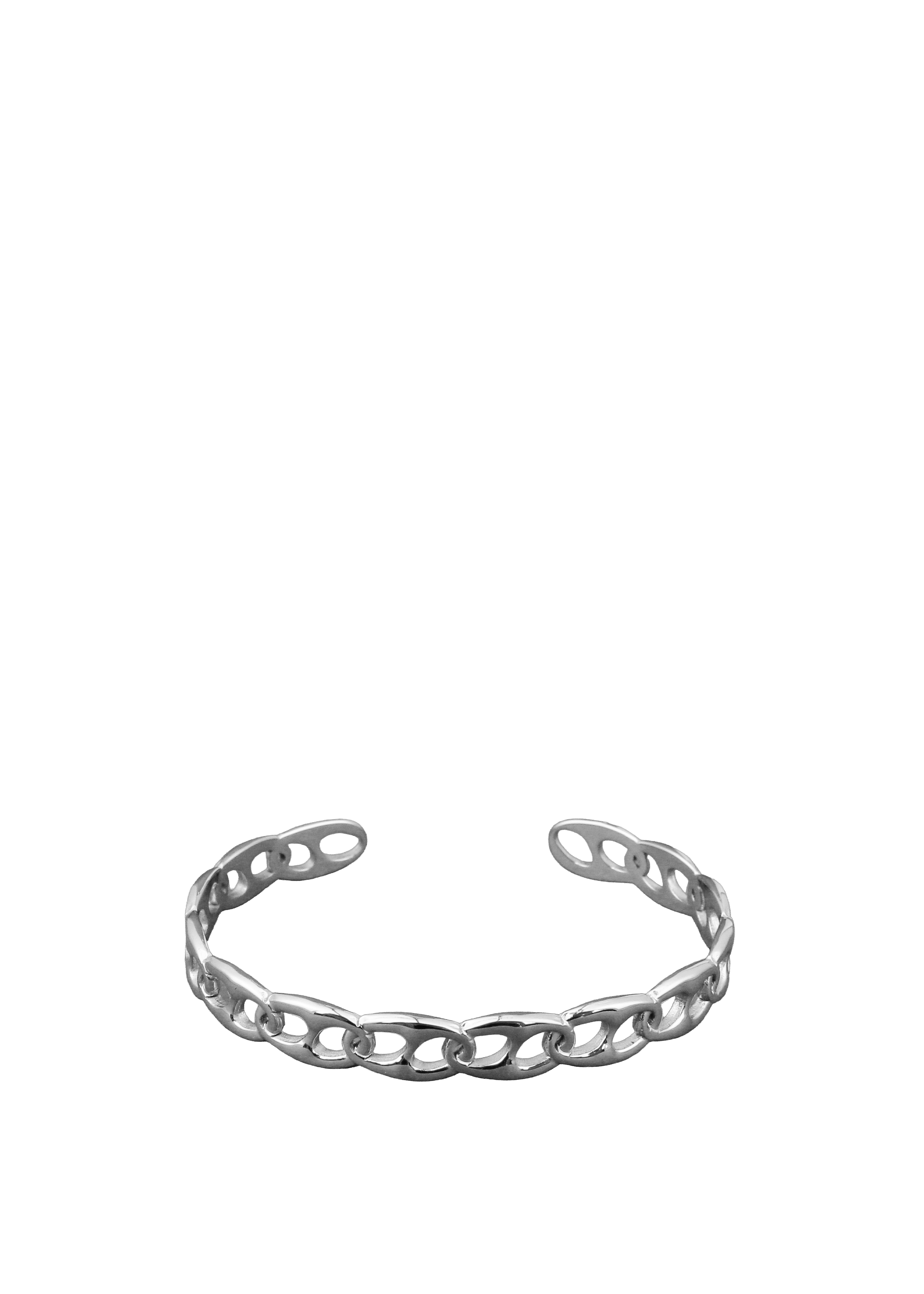 Open Chain Cuff Bracelet