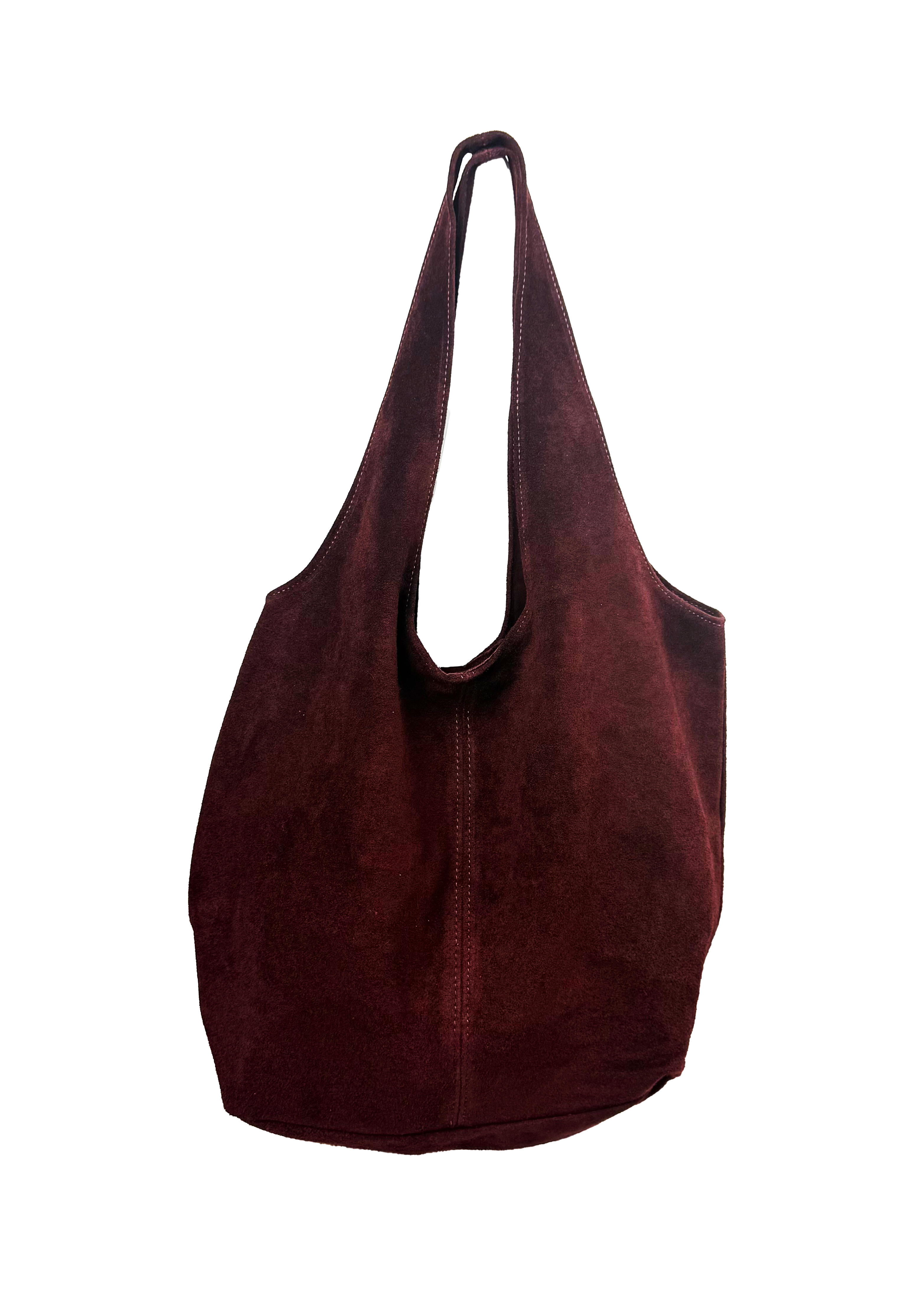 Suede Hobo Bag