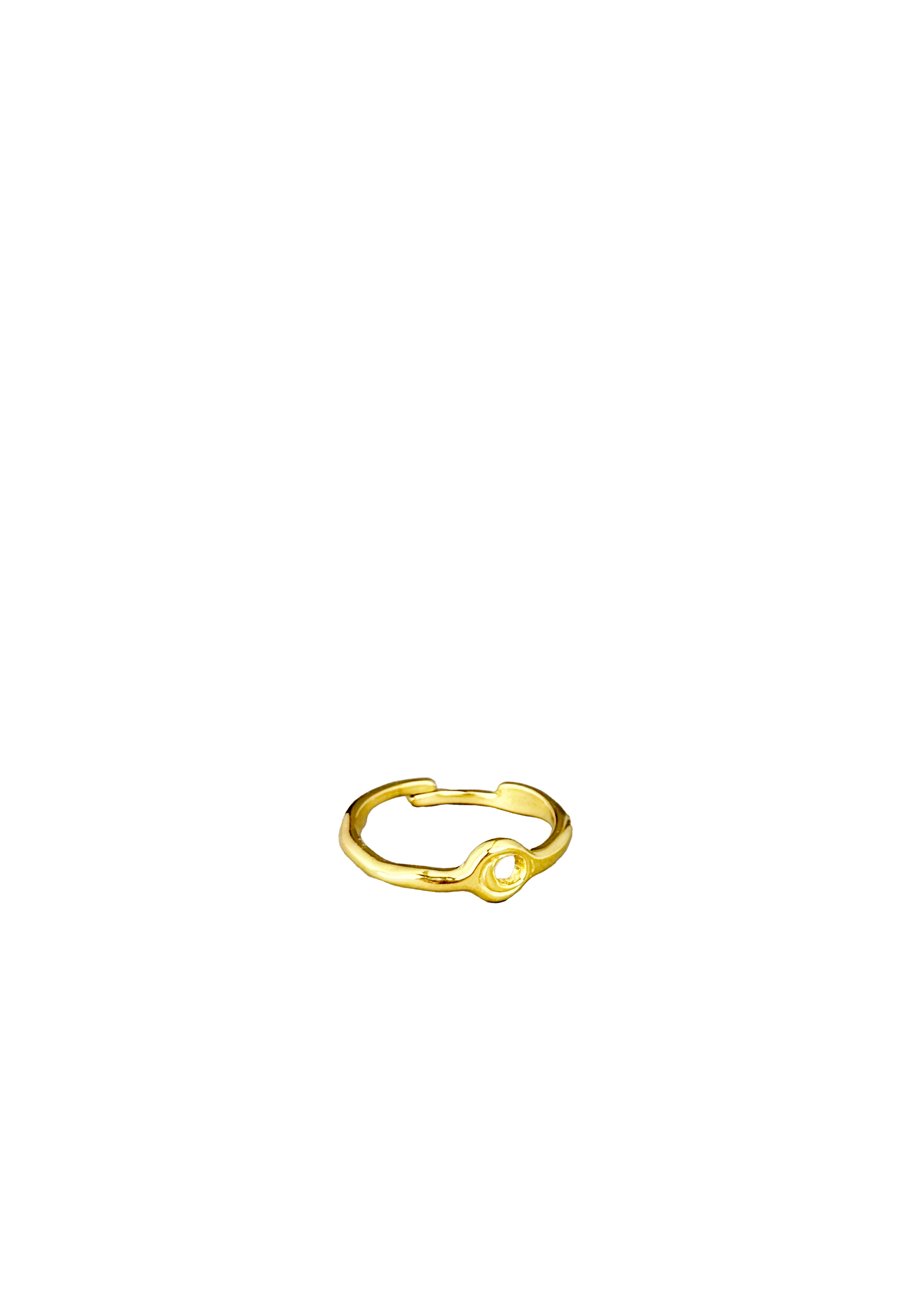 Minimal Open Circle Ring