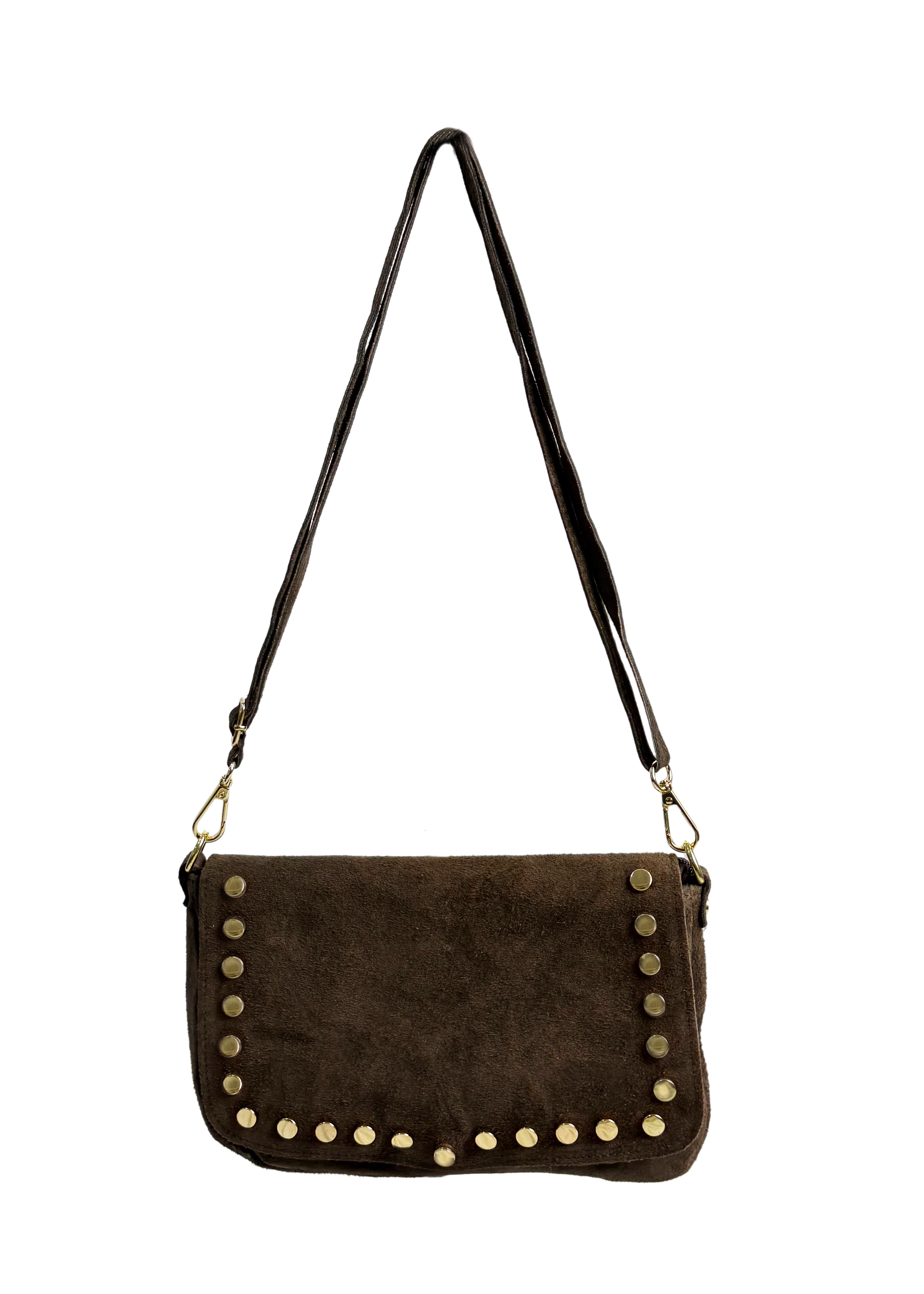 Split Suede Bag
