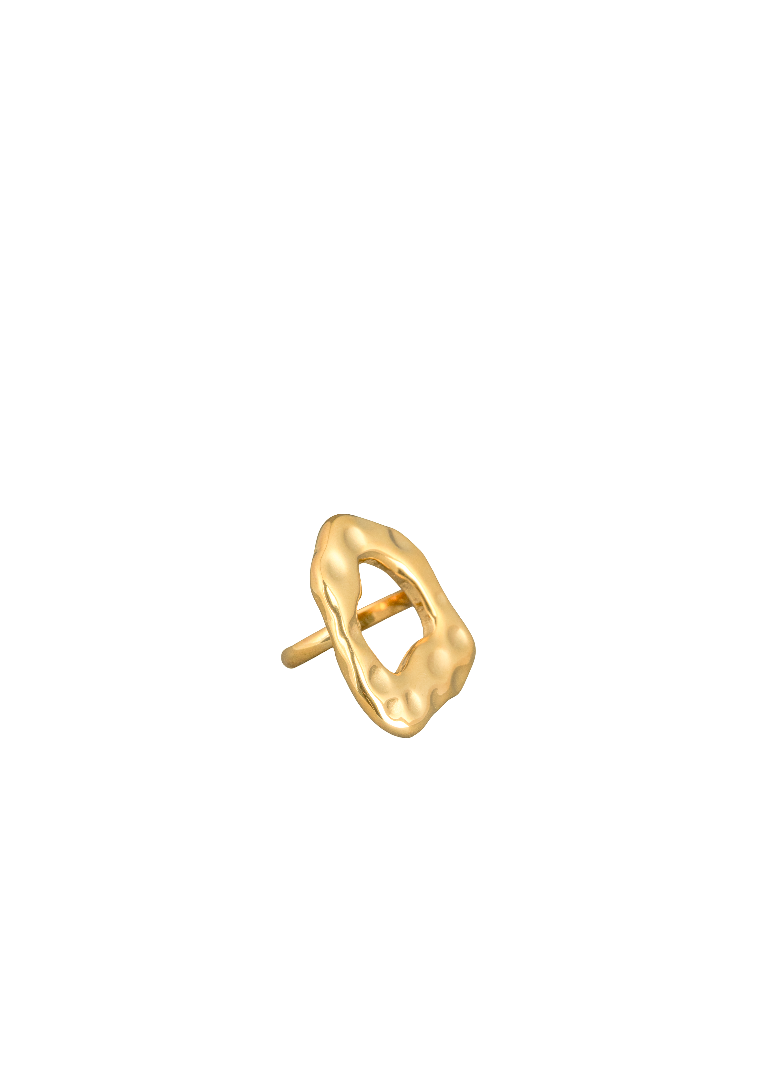 Organic Geometric Open Ring