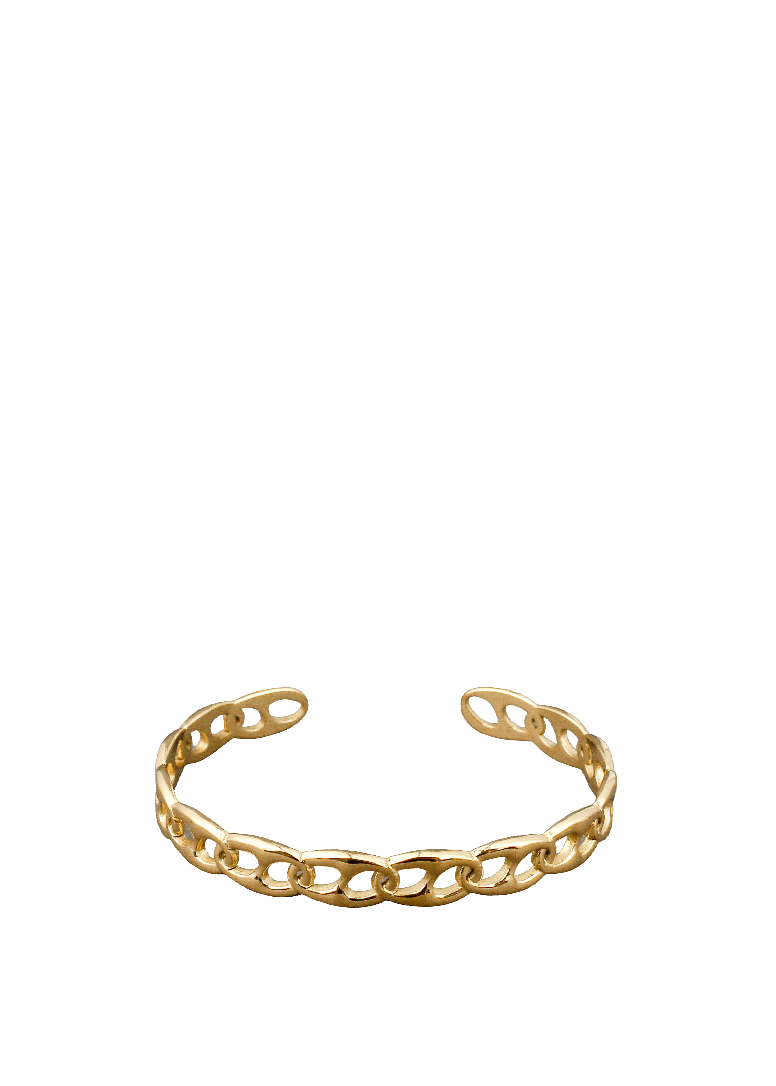 Open Chain Cuff Bracelet